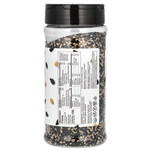 Foods Alive, Органический смокинг с кунжутом, шейкер, 227 г (8 унций)