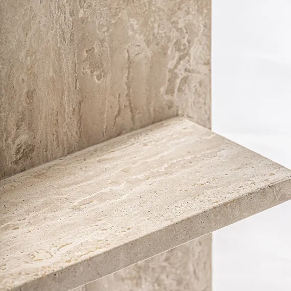 Приставной столик Thiennes 36370 из травертина