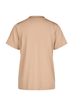 Футболка MARC AUREL 7509 бежевый лого стразы