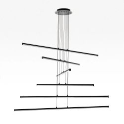 Citilux Trent CL203761 LED Люстра подвесная с пультом Чёрная