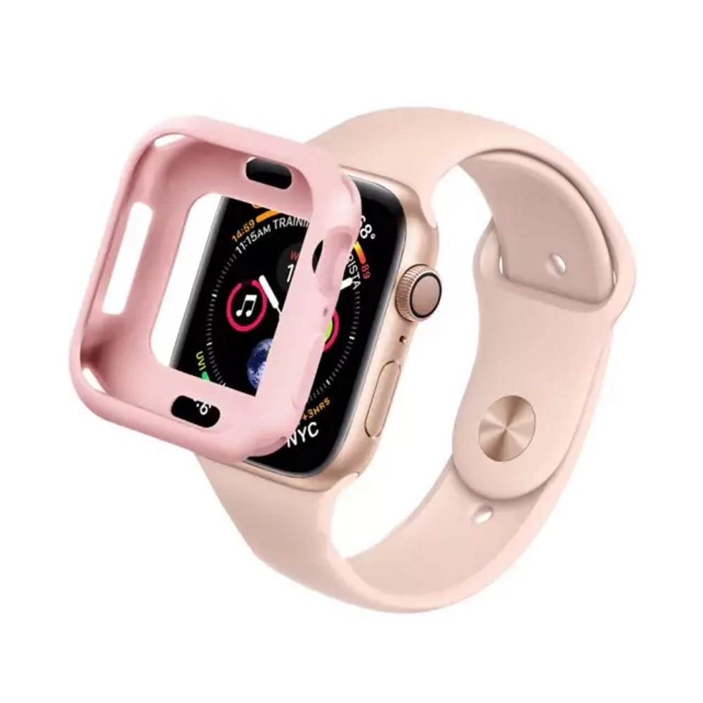 Силиконовый чехол Apple Watch Series 4 44mm (CS7050-PK) Pink COTEetCI