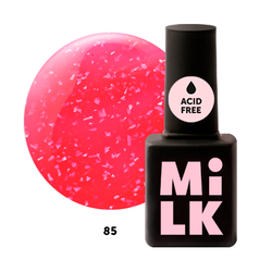 Milk Rainbow Base 85 Knockout Pink - Бескислотная цветная база, 9мл.
