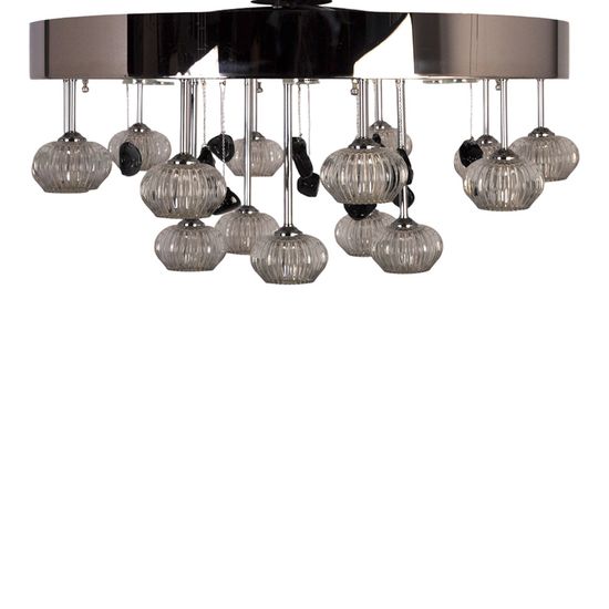 Люстра потолочная MANNE PL.7447-15+6(CR) d80