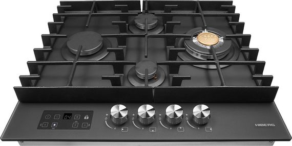 Газовая варочная панель HIBERG VM 6245 Gr