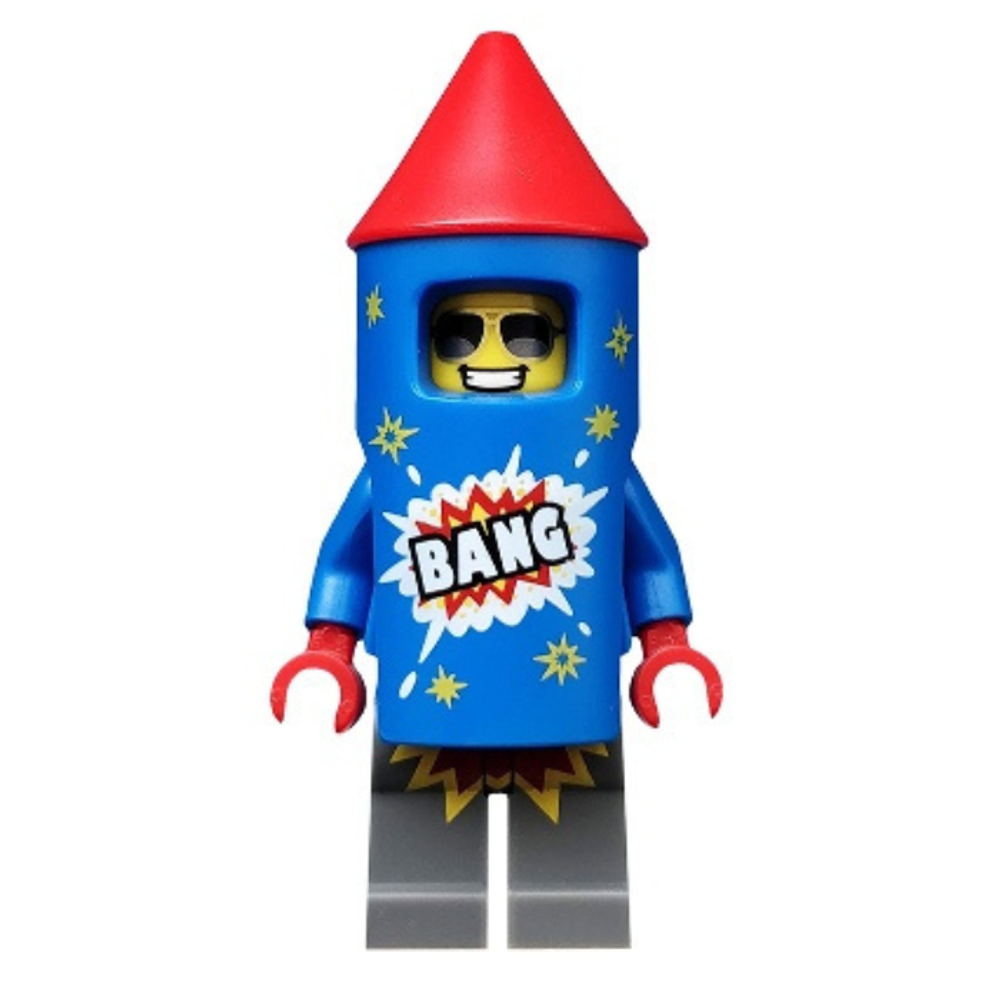 Парень в костюме фейерверка col316