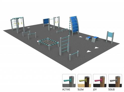 Спортивная площадка Fitness M