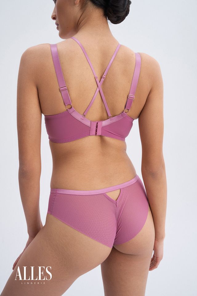 Прозрачные бразилиана с кружевными вставками Chiara 174226