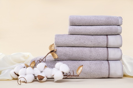 Набор полотенец 5шт Claire Batiste Atelier Brise серый