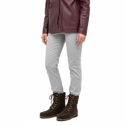 Унты-ботиночки женские из замши