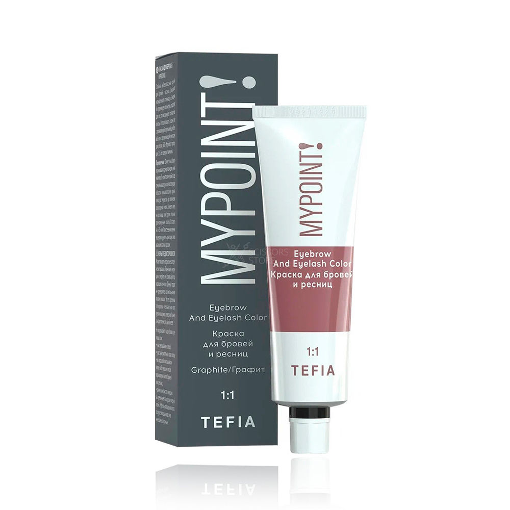 TEFIA MYPOINT Краска для бровей и ресниц