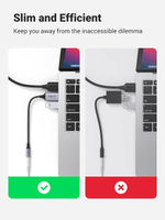 Кабель USB 2.0 на Audio 3.5mm, Mic & Ear, 4-pol OMTP/CTIA, UGREEN 30757