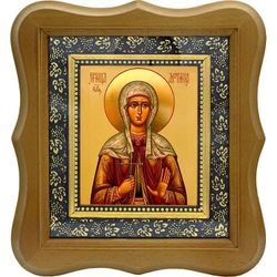 Фотиния (Светлана) Кипрская Преподобная. Икона на холсте.