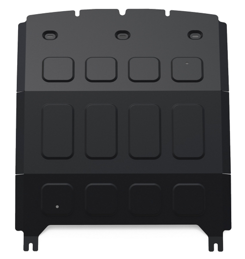 Защита картера и КПП АвтоБроня для Exeed VX (V - 2.0) 2021-н.в., сталь 1.8 мм, с крепежом, штампованная, 111.00928.1