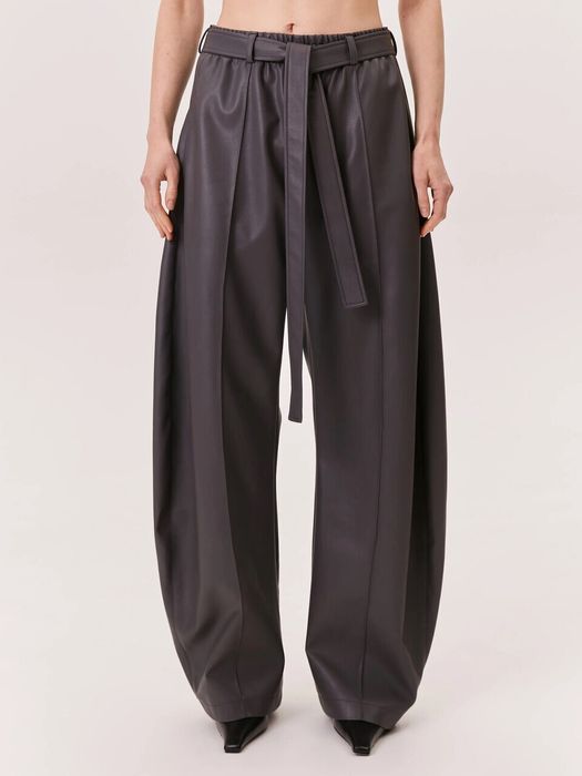 Брюки MAGIC FLOWERS темно-серого цвета