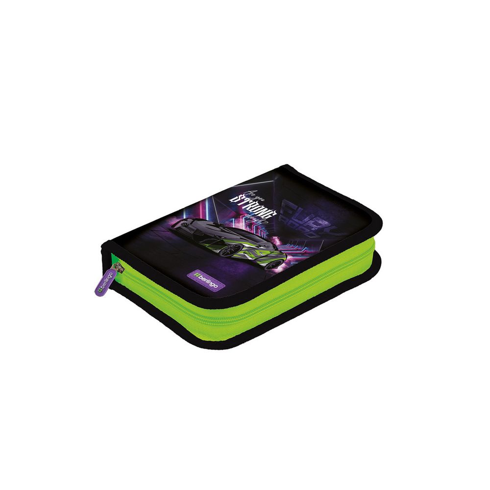 Пенал 1 отделение 200х140х40 Berlingo Fury road, откидная планка, ткань