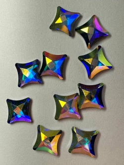 SWAROVSKI квадрат CRYSTAL AB (5 шт./уп.)