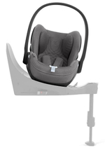Коляска 3 в 1 Cybex Priam IV Matt Black complete и автокресло Cloud T i-Size Mirage Grey Plus Off White