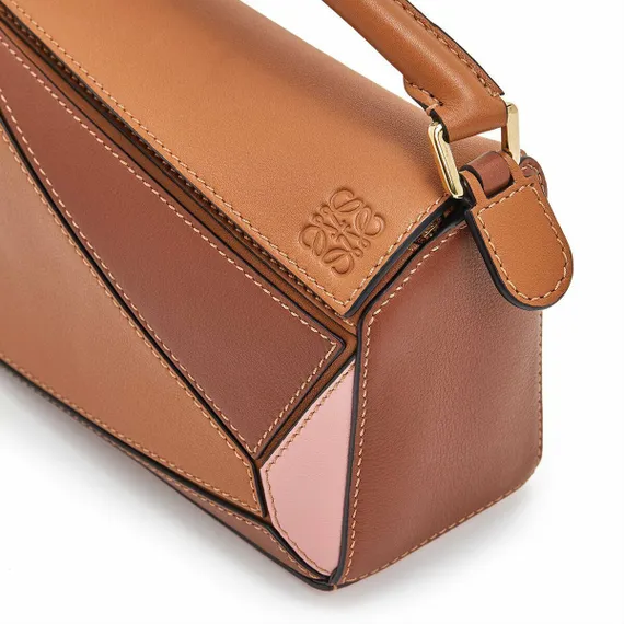 Сумка Loewe Puzzle Mini Bag Tan/medium Pink