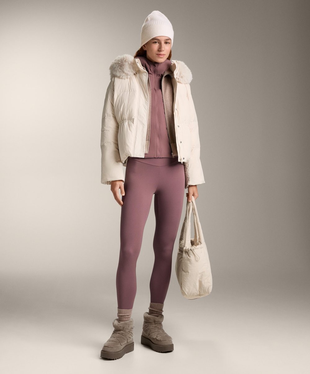 Oysho Высокотехнологичная утепленная куртка FELLEX® Volcanic, бледно-розовый