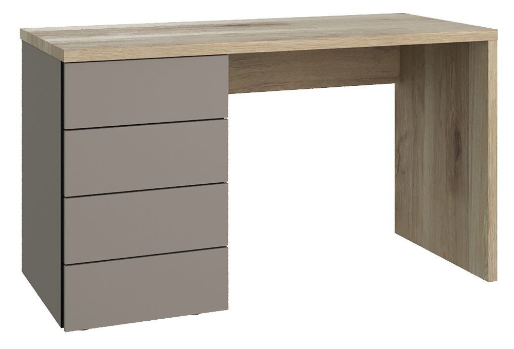 Стол письменный 4 ящика Сиэтл, бежевый