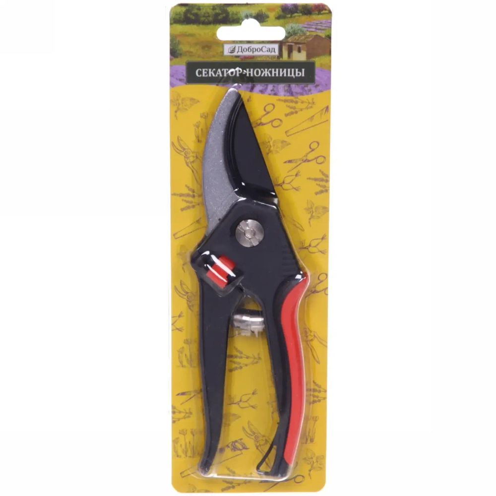 Секатор плоскостной 8» (19,2см) HL-702A с тефлоновым покрытием ДоброСад