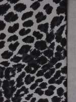 Лонгслив для девочки укороченный, леопард