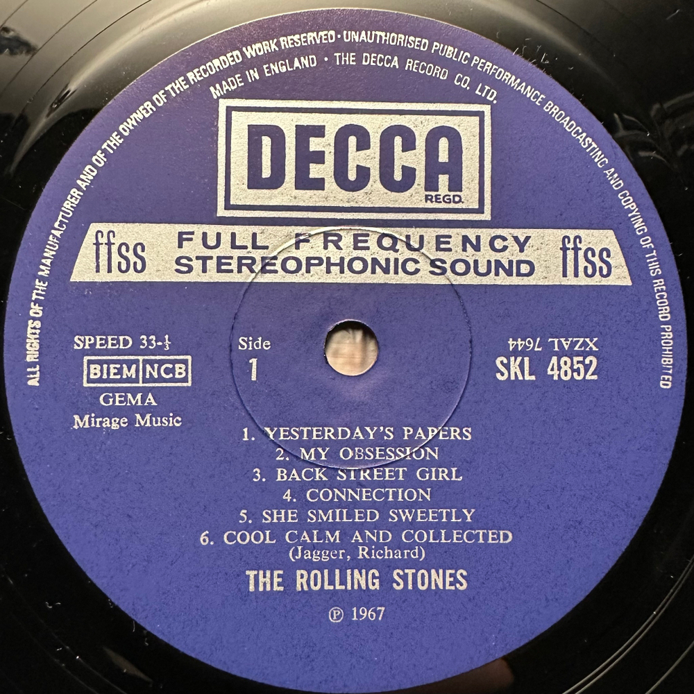 The Rolling Stones - Between The Buttons (Англия 1975г.)