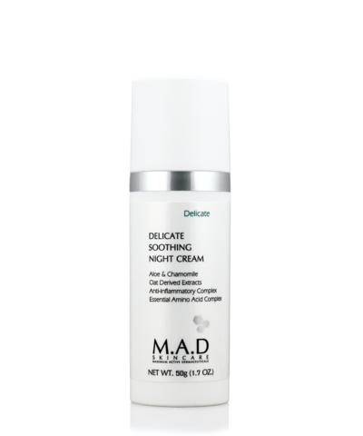 M.A.D. Skincare Успокаивающий ночной крем для ухода за чувствительной кожей,50мл | Delicate Soothing Night Cream