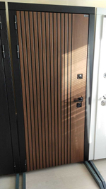 Дверь входная Лабиринт STORM 03 Крем софт металлическая