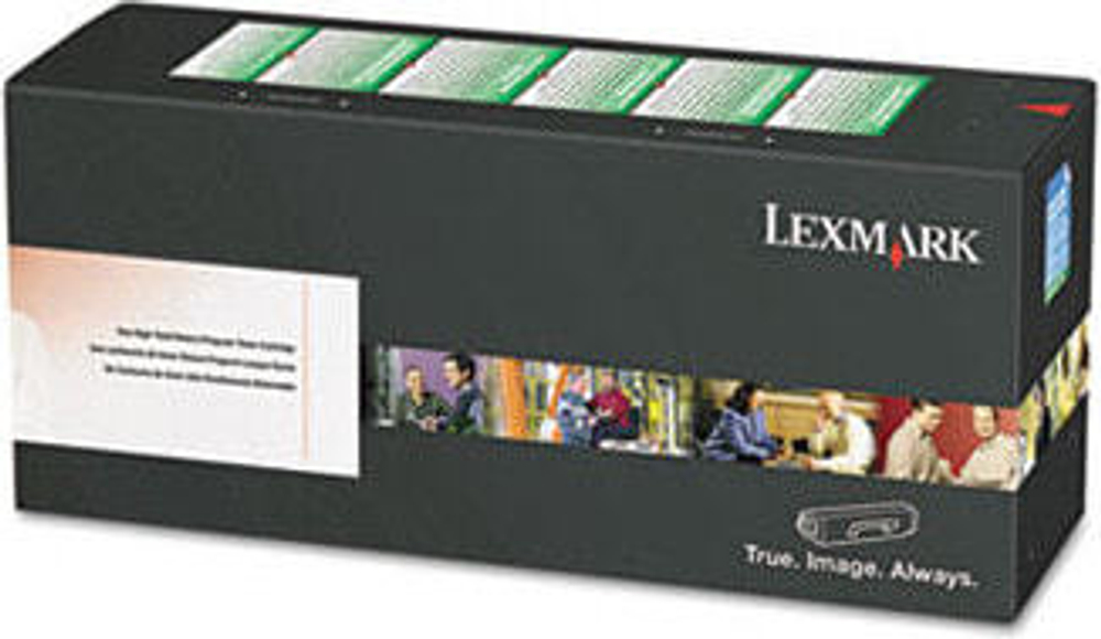 Lexmark C340X20 тонерный картридж 1 шт Подлинный Голубой