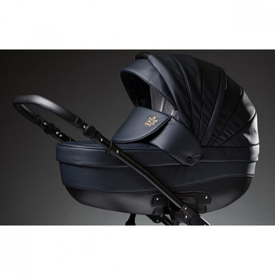 Детская коляска Esperanza Lotus Classic Eco 3 в 1 (темно-синий)