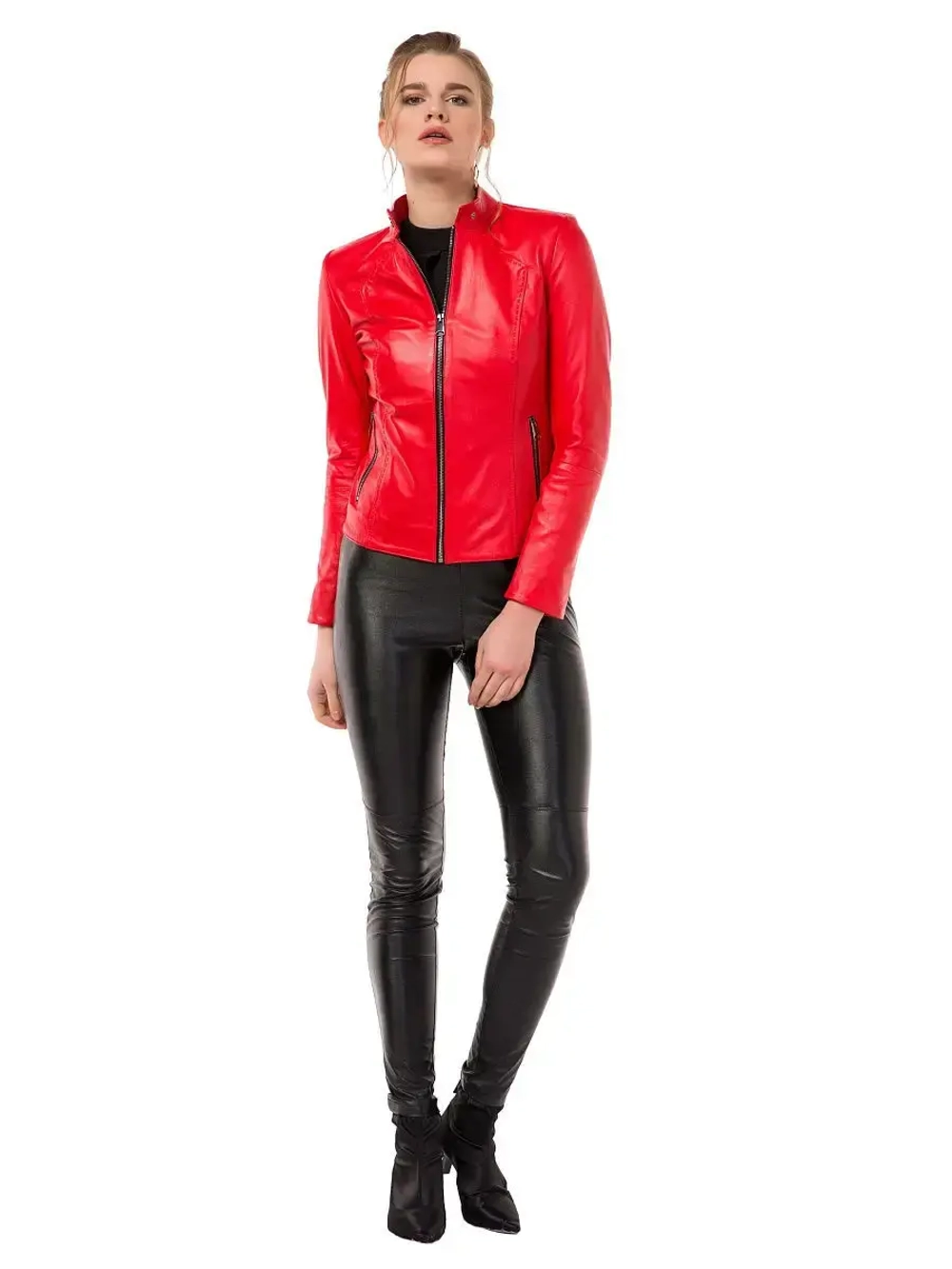 Куртка женская из натуральной кожи