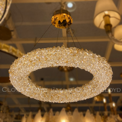 Люстра Cloyd EDEL-A C1 / Ø60 см - золото (арт.11368)