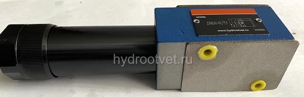 ZDR6DA1-4X/150YM - Редукционный клапан Ду 6 трехлинейный модульного монтажа с давлением регулировки до 150 бар, регулирует в канале A, обратный клапан - М = нет