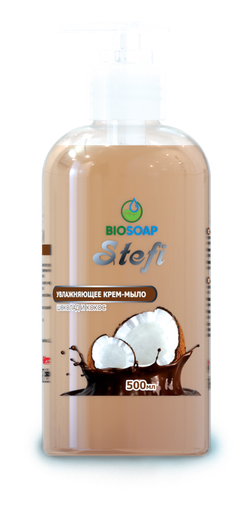 Крем- мыло STEFI, кокос и шоколад, 1л