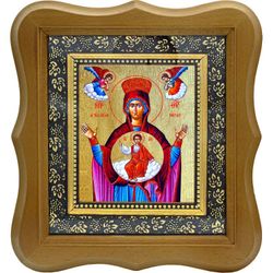 Айя (Агия) Напа, Покровительница Леса. Икона Божьей Матери на холсте.