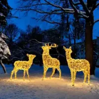 Олени светодиодные