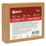 Блок питания  EKF DR-E-75W-24