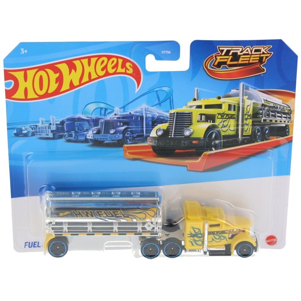 Hot Wheels - Track Fleet Metal Fuel &amp; Fire vehicle 1:64 HYT59 / артикул   HYT56 HYT59  / GTIN 194735255283