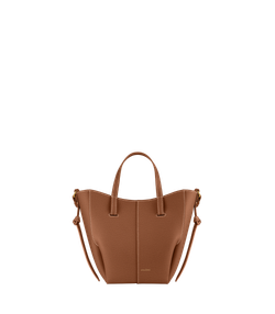 POLENE СУМКА CYME TOTE NANO, ЦВЕТ ВЕРБЛЮЖЬЕЙ ШЕРСТИ