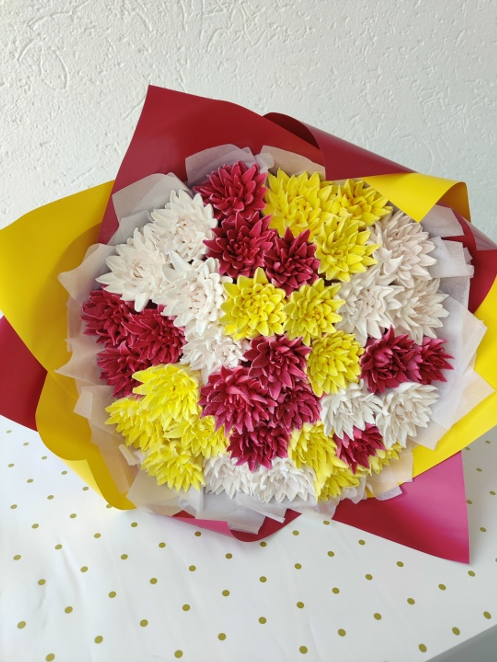 Букет "Хризантемы" М