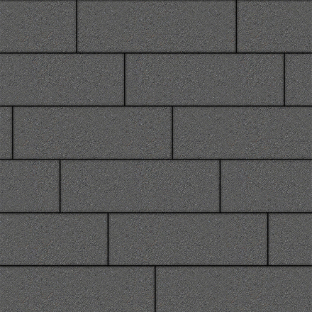 Тротуарная плитка ПРЯМОУГОЛЬНИК 750х250 мм - Стандарт Серый