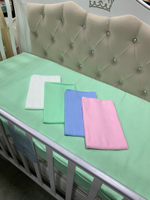 Набор фланелевых пеленок однотонные ( 5 штук ) 75*120 см (ИП Людин А.В.)