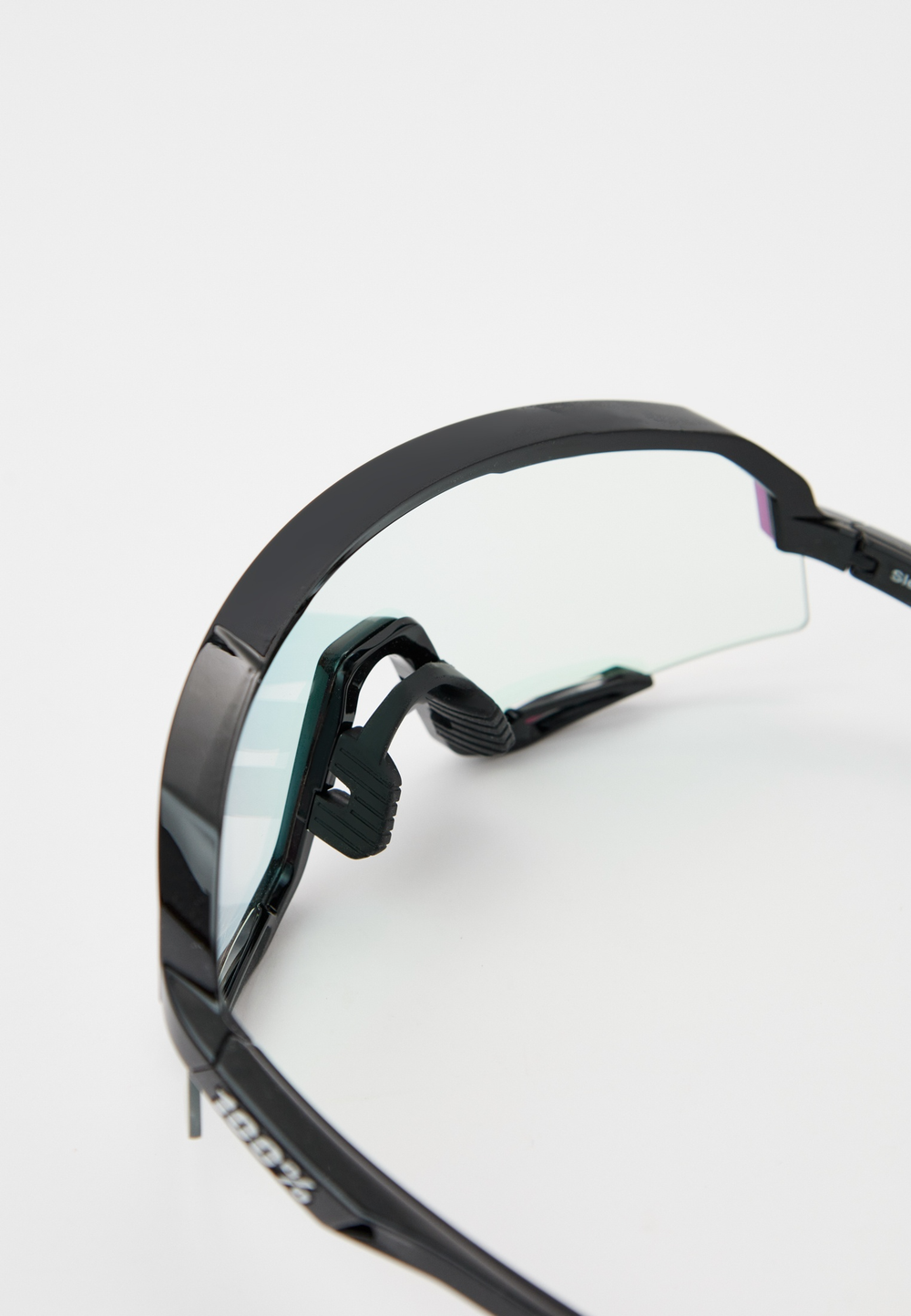 Спортивные очки 100% SLENDALE - Gloss Black - Photochromic Purple Mirror