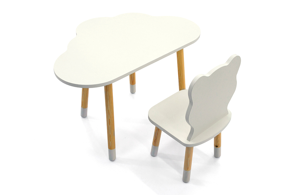 Детский стол Бельмарко Stumpa облако белый