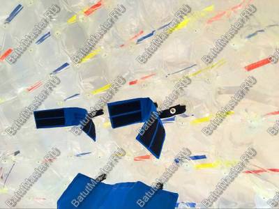 Светящийся зорб "Neo" ПВХ, усиленные сиденья, диаметр 2.8 м