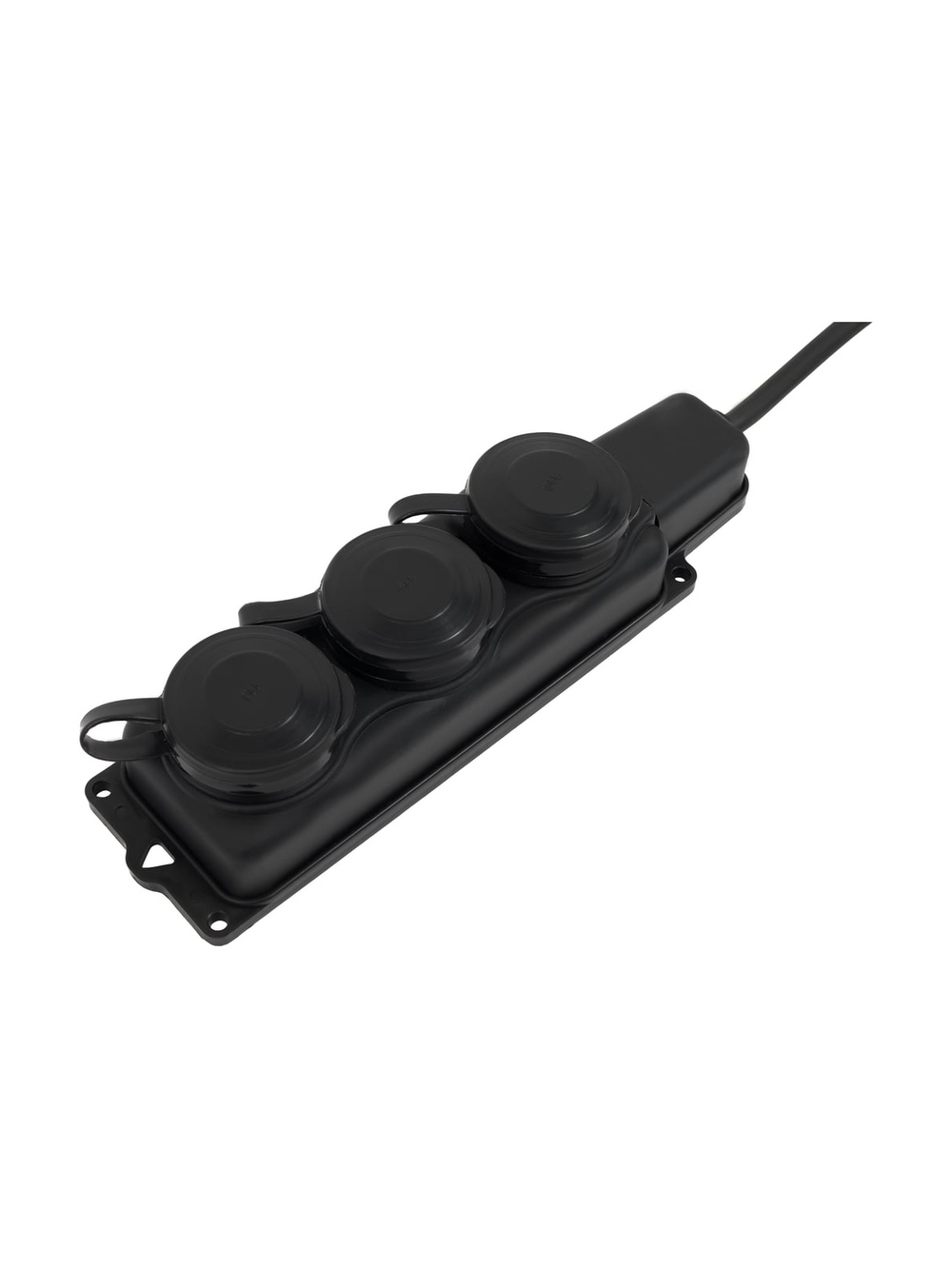 Удлинитель на каучуковой рамке Gigant Professional PEC-022 с/з КГ 3х2,5 4000Вт 3 розетки 10м 80052