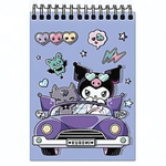 Блокнот А6 60л."Куроми" на гребне, целлюлозный картон (Центрум)