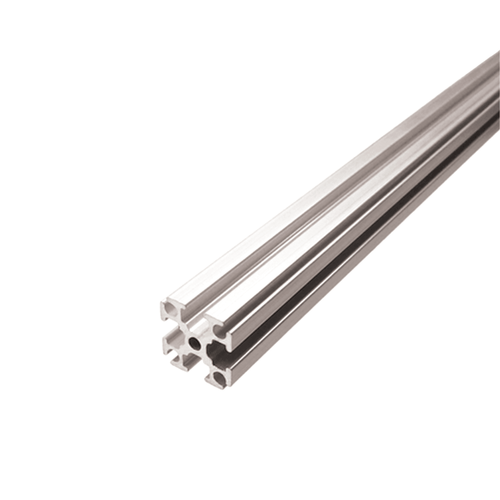 REV-41-1017) 15mm Extrusion - 1m - 90° Ends - Clear Anodized