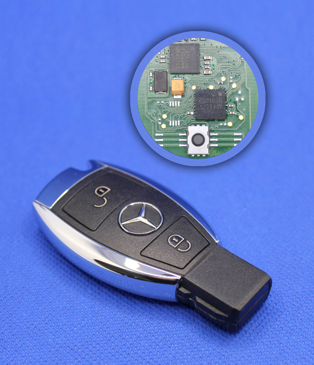 Оригинальный базовый ключ для Mercedes-Benz 2 кнопки